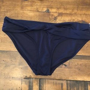 Athleta Navy bikini bottom